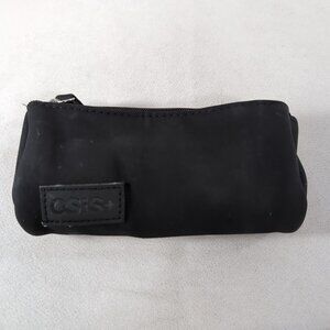 OSIS + Bag Pouch Travel Cosmetics Skincare Black Small Zip Schwarzkopf